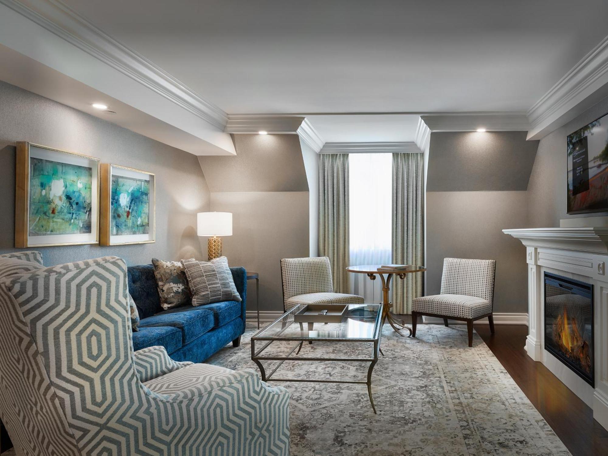Chateau Vaudreuil Екстер'єр фото A living room at the hotel
